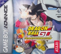 Dragon Ball GT Transformation GameBoy Advance US box art